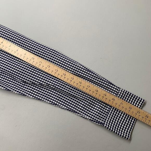 Ariat Men Shirt L Blue Check Collared Button Up Gingham Adult Fit for a Rider - Picture 7 of 11